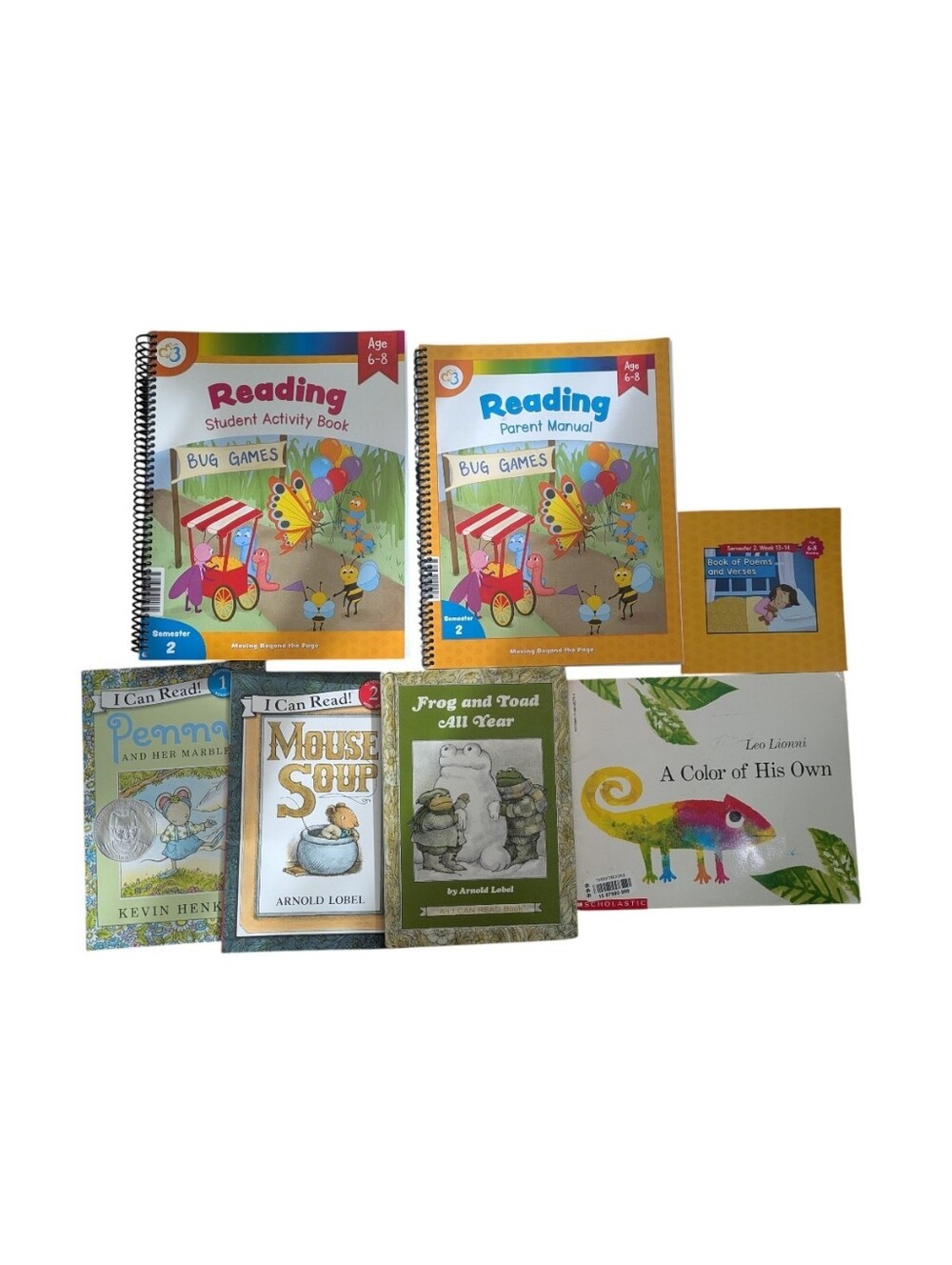 Moving Beyond‎ the Page Reading Curriculum Set Age 6-8 Semester 2 Books